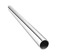 Tubo de pared delgada de acero inoxidable 304 de 7,5 mm de diámetro exterior y 0,5 mm de grosor, sin costura, tubo circular, varilla hueca redonda.(400mm Length)