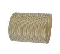 Tubo de Peddigrohr, 8 mm de ratán de plástico plano, resistente al agua, rollo de 500 g = 70 m para tejer, artesanía hecha a mano (plana, madera clara)