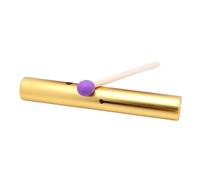 Tubo de Percusión Wah Tubo de sonido Wah aluminio, instrumento percusión for sanación sonora, tubo for educación infantil temprana(E-tone gold)