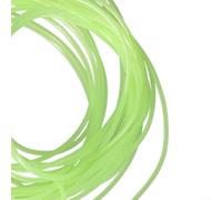 Tubo de pesca de PVC emisor de luz con propiedades de brillo de 2 mm y 3 mm de diámetro exterior para pesca nocturna y aplicaciones de aguas profundas (2 mm y 10 metros)