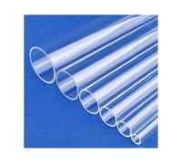Tubo de plástico rígido transparente, Tubo rígido acrílico transparente for acuario, riego hidropónico, diámetro exterior de 16-110mm, largo, 20-50cm