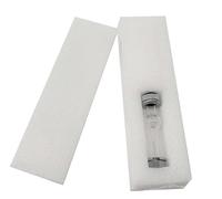 Tubo de polarímetro de 100 ml for polarímetro manual WXG-4 y semiautomático POL-200 - Vidrio vítreo con diseño de trampa de burbujas