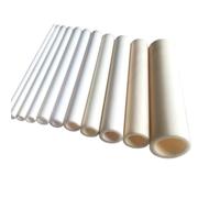 Tubo de porcelana de alúmina, El múltiplo labrable del tubo alúmina conducto 100m m hueco de la porcelana clasifica temperatura alta(1mm x 2mm)