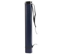 Tubo de póster de 36 pulgadas, tubo de caña de mosca con correa extensible para planos, almacenamiento portátil de planos, tubos de póster para artistas, ilustradores, lienzos, fotos grandes, azul