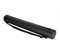 Tubo de Póster, Tubo de Almacenamiento de Dibujo, Soporte de Planos de Almacenamiento con Engrosado Extensible para Colección Telescópica, Estuche de Redacción de Carteles (BLACK)