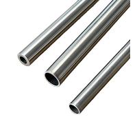 Tubo de precisión de acero inoxidable 304, 6-24mm OD, tubo de calibre pequeño, brillante, alta presión, resistente al desgaste, sin juntas soldadas, 1 ud.(50CM X1PCS_OD10 ID8)