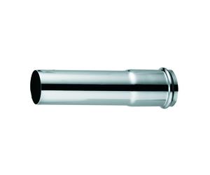Tubo de prolongación KLUDI con junta tórica para prolongar los tubos de ajuste y salida, cromo, 1049905-00