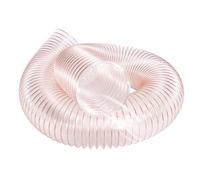 Tubo de PU, succión polvo, manguera escape humos vacío, tubo transparente, aire, diámetro interior x 1 metro, herramientas(ID100X0.63mm)