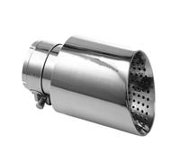 Tubo De Punta Boquilla De Escape Acero Inoxidable 304 Embellecedor Silenciador Coche Abierto Gran Diámetro 89mm 101mm 114mm 1 Unidad(60MM IN 89MM OUT)