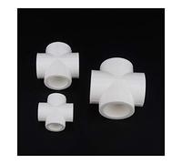 Tubo de PVC 10pcs PPR Cruz Conector de 20 mm 25 mm 32 mm 40 mm del tubo de agua Robinetería de PPR del tubo de agua Adaptador cuatro maneras agua Tuber articulaciones tubo