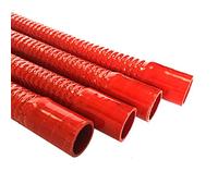 Tubo de radiador de manguera Flexible de silicona Universal ID 30-100mm para entrada de aire de alta presión de goma de alta temperatura Joiner-600mm,ID 50mm