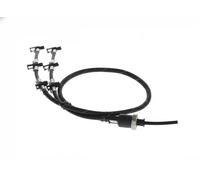 Tubo de rebose del inyector Common Rail (CR) 0 445 130 328 BOSCH para AUDI VW