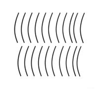 Tubo de Recarga para Flexible PVC Tubo de Recarga para Flexible(Black 21pcs)