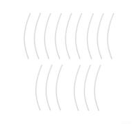 Tubo de Recarga para Flexible PVC Tubo de Recarga para Flexible(White 15pcs)