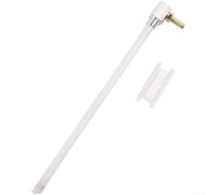 Tubo de recogida de combustible para barco, tubo de extracción de combustible de latón con filtro, 12 pulgadas, rosca externa NPT de 3/8, compatible con etanol, para tanque marino, 7-0948