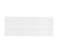 Tubo de Refrigeración por Agua PETG de Longitud Súper Larga de 1000mm, Herramienta de Forma DIY, 4 Colores, y Resistente a Arañazos para Computadora (Transparente)