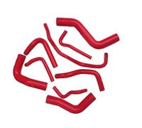 tubo de refrigerante Compatible Con Mazda Para Roadstar Para Miata Para MX-5 NA6CE B6ZE 1.6L 1989 1990 1991 1992 1993 Manguera Refrigerante Silicona Para Radiador 9 Unidades(Red)
