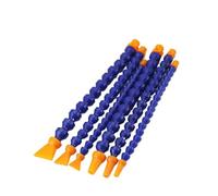 tubo de refrigerante flexible Boquilla de plástico for tubo refrigeración, junta bambú, boquilla soplado, torno, aceite ajuste agua(Flat 1-4 600mm,With switch)