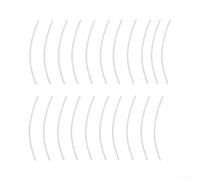 Tubo de Relleno Tanque para wc PVC Flexible Tubo de Relleno Tanque(White 21pcs)