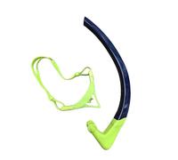 Tubo de respiración Frontal de Entrenamiento Snorkels de Entrenamiento Buceo Submarino Equipo de Snorkel para/niños Natación cómoda Manguera de respiración de Aire subacuática