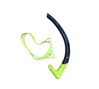 Tubo de respiración Frontal de Entrenamiento Snorkels de Entrenamiento Buceo Submarino Equipo de Snorkel para/niños Natación cómoda Manguera de respiración de Aire subacuática