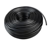 Tubo de riego por goteo de 1/4 de pulgada, manguera de riego por goteo de 55 yardas, línea de tubo de flexible a prueba de explosión para agricultura, césped, jardín