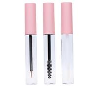 Tubo de rímel vacío, 3 tubos de rímel recargables de 10 ml, delineador de ojos vacío y tubo de brillo de labios con varita para aceite de ricino