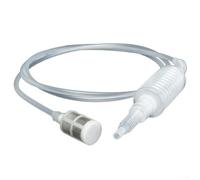 Tubo de sifón con bomba manual cambiador de agua y manguera de silicona segura para alimentos, elevador de agua de 2 metros para transferencia manual de líquidos y dispositivo de succión encendido