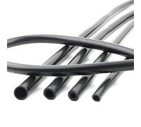 Tubo De Silicona, 1 Metro, 3~38 Mm, Manguera De Goma Negra, Tubo Suave For Bomba De Aire De Acuario (Color : Black, Size : 10 x 14mm)