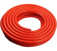 Tubo de silicona, conducto de tubo flexible de caucho de silicona a cuadros for acuario de peces diario automotriz 3,3 pies/1 m, 10 mm x 16 mm(rojo) (Color : Rosso, Size : 10mm*16mm(red))