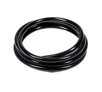 Tubo de silicona de 1/3/5/10M, manguera de goma de calidad alimentaria, tubos flexibles negros for irrigación de aire de acuario, conector de agua, mangueras de jardín(1 meter,ID 25mm x OD 31mm)