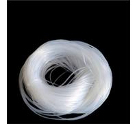 Tubo de silicona de 5 m, transparente y flexible, diámetro interior de 0,5 a 4 mm, diámetro exterior de 1 a 8 mm, for diversas aplicaciones.(0.5X1MM)