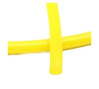 Tubo de silicona de grado alimenticio de 1 m, diámetro interior de 1, 2, 3, 4, 5, 6, 7, 8, 9, 10, 12, 14, 16, 18, 20 y 25 mm, manguera de agua for acuario, no tóxica y colorida.(Yellow,1M_5X8MM)