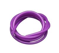 Tubo de silicona flexible de alta temperatura, Manguera flexible de goma silicona conector agua varios tamaños multicolor 1 metro(Purple,10 * 12mm)