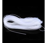 Tubo de silicona Flexible transparente 1 metro ID 3mm X 4mm OD manguera goma calidad alimentaria conexión tubo suave for leche y cerveza