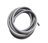 Tubo de silicona gris 2M-100M ID1mm-8mm flexible(2M_ID4MM OD8MM)