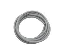Tubo de silicona, manguera de goma flexible, tubo flexible for beber, conector de agua(Light Grey,1 METER_OD 8XID 4MM)