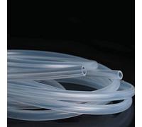 Tubo de Silicona Manguera Transparente de Gran diámetro (2-20 mm de diámetro Interior), Tubo Apto para Uso alimentario de 5 m