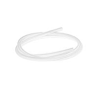 Tubo de silicona resistente de 100 cm, diseño transparente, ventilador de pecho para un fácil uso higiénico, accesorio de lactancia, conector compatible permanente, manguera de leche, manguera
