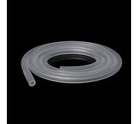 Tubo de Silicona Tubo de Goma Transparente práctico - Diámetro Exterior de 2-10 mm, Manguera de Grado alimenticio de 1 m