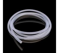 Tubo de Silicona Tubo Flexible de látex Natural - 5 mm x 7 mm de diámetro Interior, Manguera elástica de 1 m