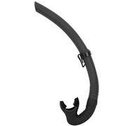 Tubo DE Snorkel DE Silicona para Buceo Y APURAS, Kit DE NATACIÓN para Scuba Y ABATIMIENTO, Negro, Verde Militar, PLÁSTICO, Ajuste Universal (Sin válvula de Drenaje)
