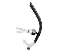 Tubo De Snorkel Para Natación En Piscina | Snorkel Frontal para Nadar en Piscina - Boquilla de Silicona para Equipo de Buceo Entrenamiento con Correa de Cabeza y Soporte para Mujeres y Hombres en Pisc