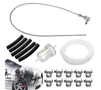 Tubo de soporte para tanque de, repuesto de clip de manguera de calefacción, manguera de clip de recogida, líneas de calor de aire seguras, mejora la fiabilidad del, mejora la