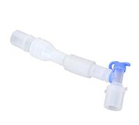 Tubo de Succión en Forma de L, Tubo de Rosca de Circuito de Respiración de Anestesia Conveniente de Goma de Silicona Flexible para Equipo de Suministro de Aire de Respiración