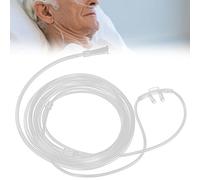 Tubo de Suministro de Oxígeno, Plástico Transparente, Comodidad, Cánula Suave para Adultos, Tubo de Oxígeno Nasal Doméstico para Pacientes de Edad Avanzada(3 m / 9.8ft)