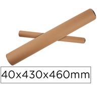 Tubo de tarjeta Portadocumentos Tapa de plástico 40X430X460 mm