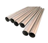 Tubo de titanio auténtico sin costuras D. 45 mm x 1 mm L.1000 mm equivalente a un metro lineal