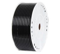 Tubo de tubería de poliuretano neumático Manguera de compresor de aire de PU multicolor de varios tamaños(Schwarz,OD14 x ID10mm)