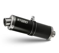 Tubo De Tubo De Escape OVAL STORM Black TRIUMPH Tiger 1200 GT/RALLY 2021 > 2023